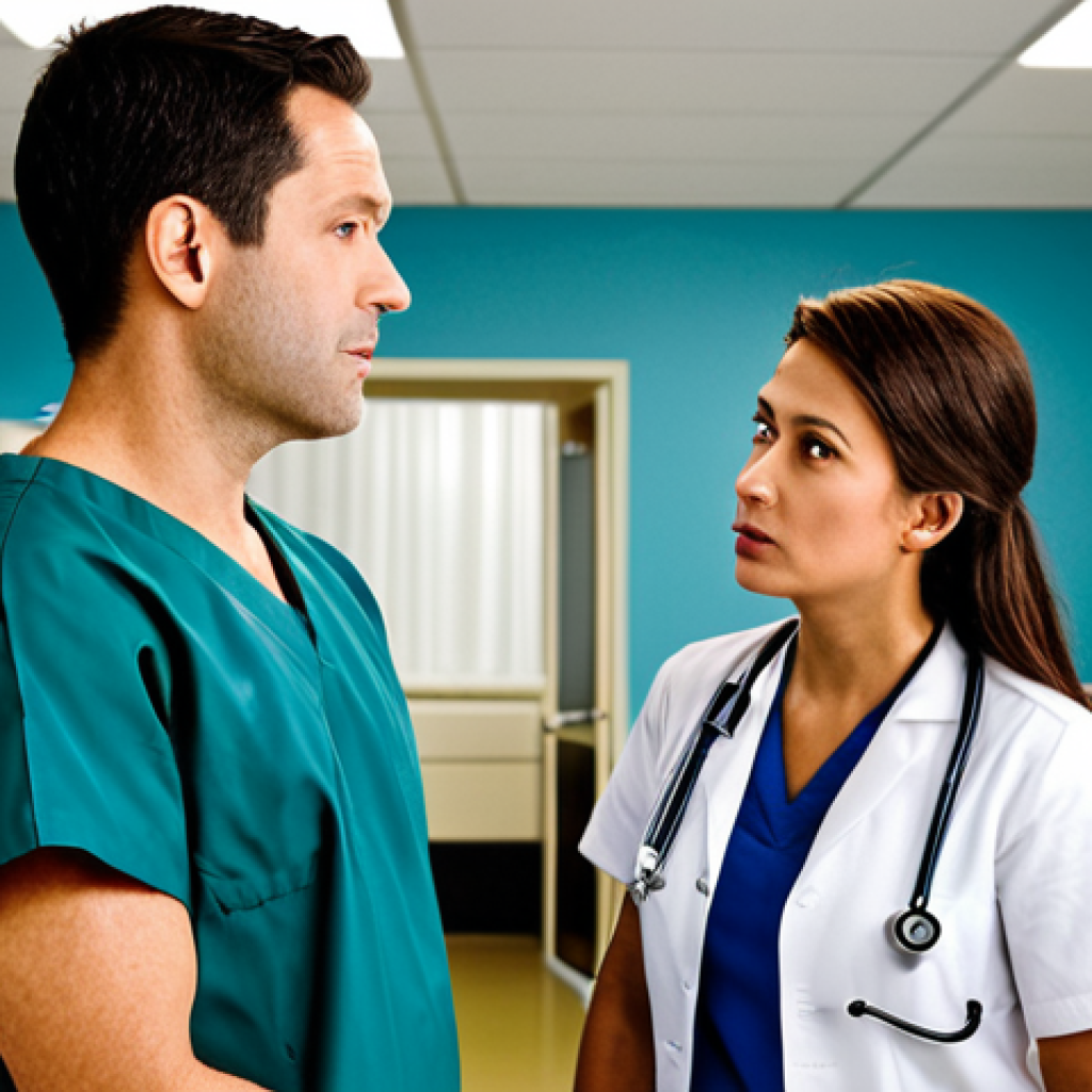 Emergency Room Triage**

Prompt: A fully clothed and professional nurse in a busy, well-lit emergency room, assisting a patient. The nurse is assessing the patient's condition with a clipboard in hand. The scene includes various medical equipment in the background. Safe for work, appropriate content, fully clothed, perfect anatomy, correct proportions, family-friendly, professional.

**