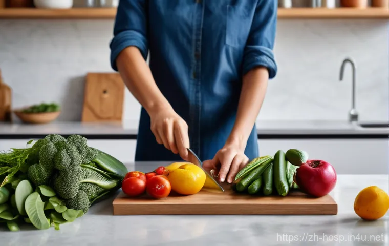 심장 건강을 위한 검진 패키지 - **Left Panel (Exercise):** A person in comfortable, modest activewear (e.g., running shorts or leggi...